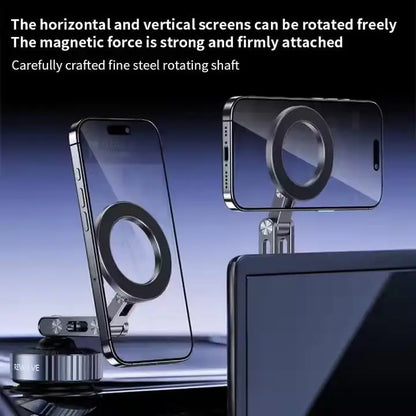 Car Phone Holder Vacuum Suction Foldable Phone Navigation Holder Car Magnetic Support Holder Universal Holder