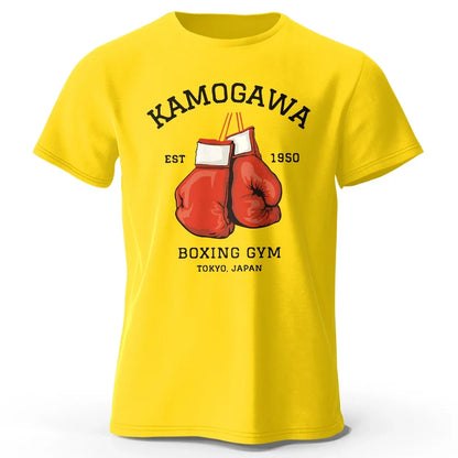 KBG Hajime No Ippo Printed Pure Cotton Vintage GYM Men's T-Shirt For Men Women Tops