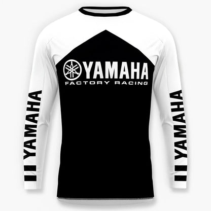 Yamaha New MXGP Super Motocross Racing Jersey Men And Women Oversized Breathable And Quick Drying Motorcycle Riding T-Shirt