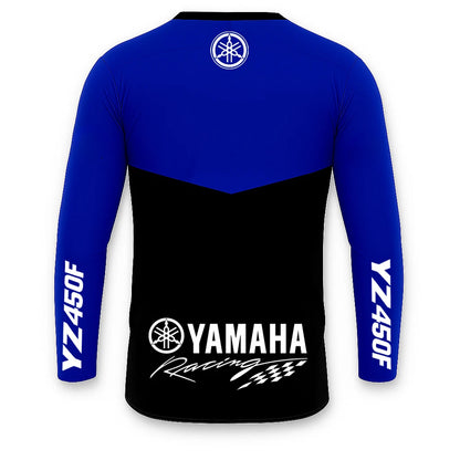 Yamaha New MXGP Super Motocross Racing Jersey Men And Women Oversized Breathable And Quick Drying Motorcycle Riding T-Shirt