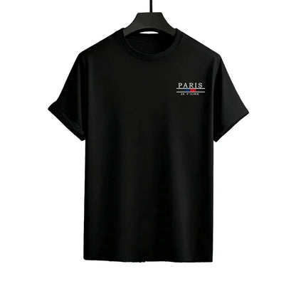 Casual Sportswear Tee and Sweatpants Comfortable Outdoor Home Wear T-shirts New in Mens Summer Tracksuit Two Piece Set