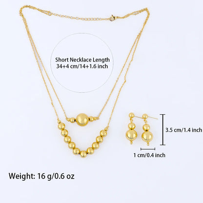 Fashion Women Necklace Bracelet Earrings Ring Dubai Jewelry Sets African Elegant Jewellery Set Bridal Wedding Party Gift