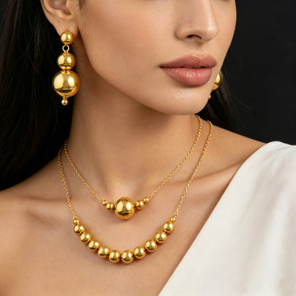 Fashion Women Necklace Bracelet Earrings Ring Dubai Jewelry Sets African Elegant Jewellery Set Bridal Wedding Party Gift