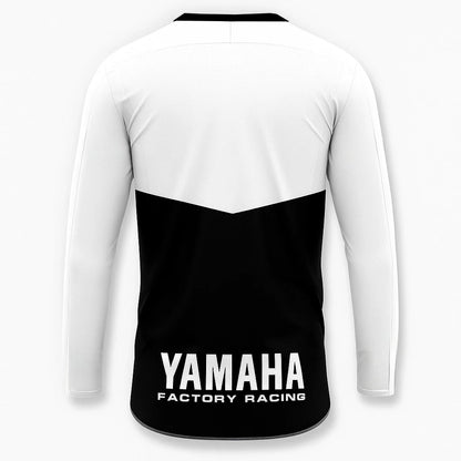 Yamaha New MXGP Super Motocross Racing Jersey Men And Women Oversized Breathable And Quick Drying Motorcycle Riding T-Shirt
