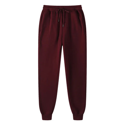 Men Clothing Jogger Pants Men Man Pants for Mens Sweatpants Men's Brushed Gym Women's Winter Trousers Tracksuit Fleece-lined