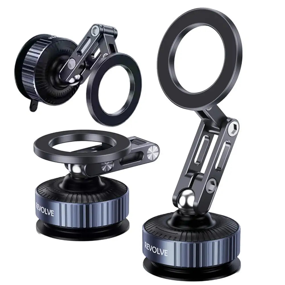 Car Phone Holder Vacuum Suction Foldable Phone Navigation Holder Car Magnetic Support Holder Universal Holder
